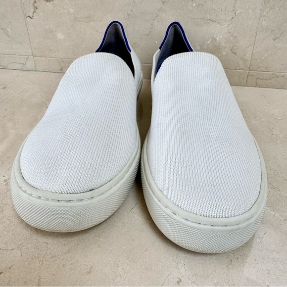 Rothy's The Original Slip On Sneaker Size 7 - Bright White - Picture 6 of 12